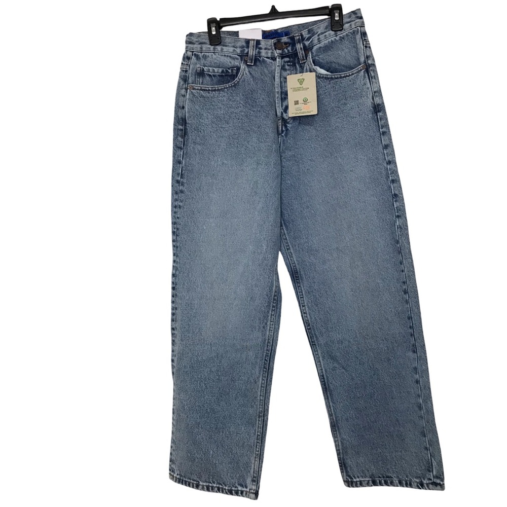 DC Worker Baggy Denim Jean’s Men’s Size 30X32 Color Light Blue High Rise NWT.